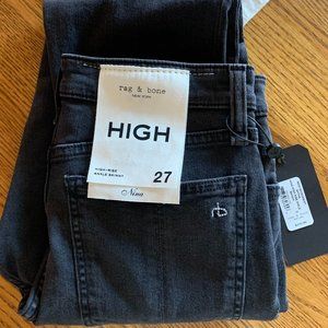 Rag & Bone Nina Black Skinny Jeans